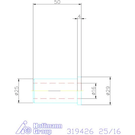 Holex Szűkítőpersely 25/16 mm