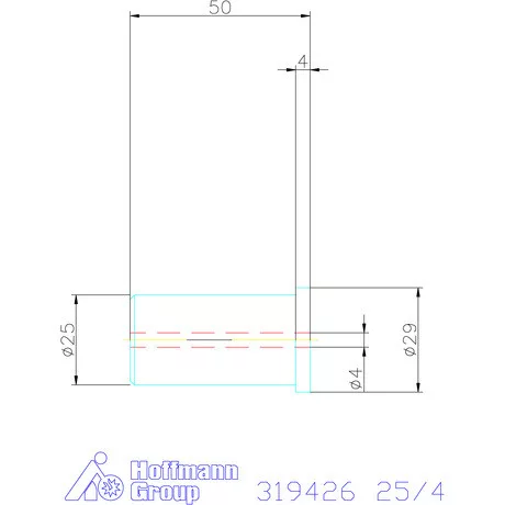 Holex Szűkítőpersely 25/4 mm