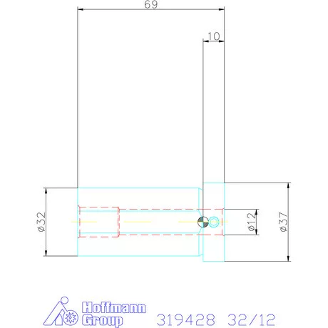 Holex Hasított szűkítőpersely 32/12 mm