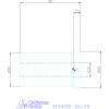 Holex Hasított szűkítőpersely 50/20 mm