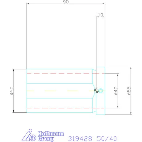 Holex Hasított szűkítőpersely 50/40 mm