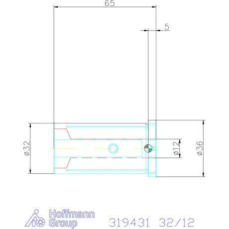Garant Garant Master Mute szűkítőpersely Master Mute 32/12 mm