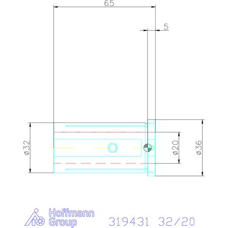 Garant Garant Master Mute szűkítőpersely Master Mute 32/20 mm