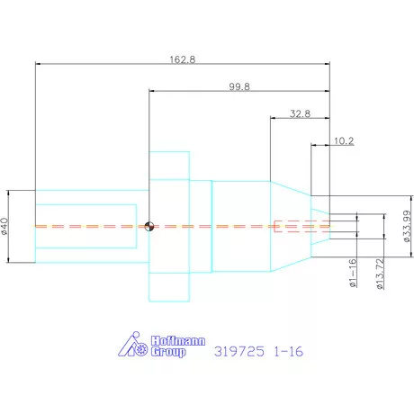 Rövid fúró tokmány  1-16 mm