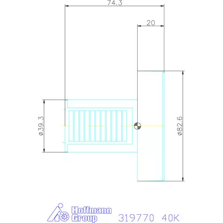 Holex VDI záródugó Form Z2 40K mm