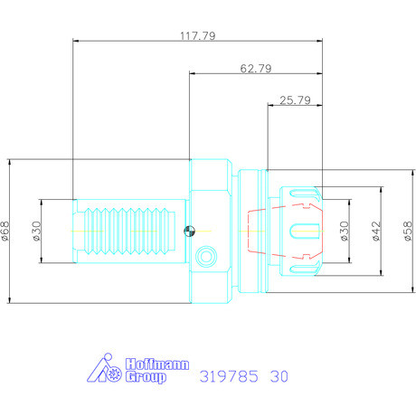 Garant ER kiegyenlítő önbeálló tartó VDI 30