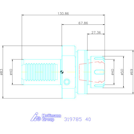Garant ER kiegyenlítő önbeálló tartó VDI 40