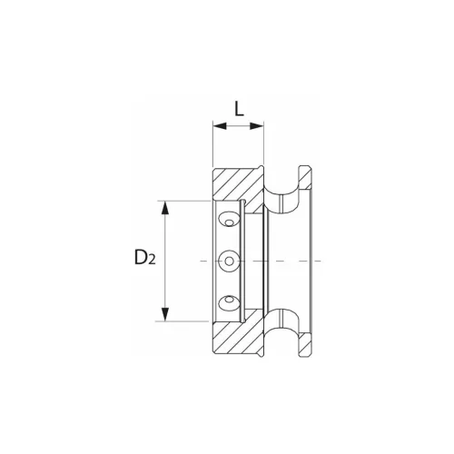 Garant Menetmetsző adapter Cserélhető betét M3-M6