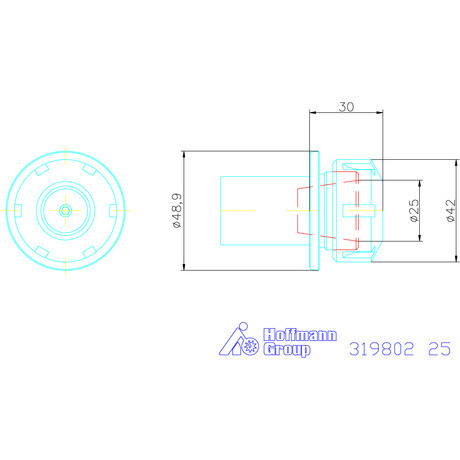 Ews Varia szorítópatronos befogó VARIA VX3 25