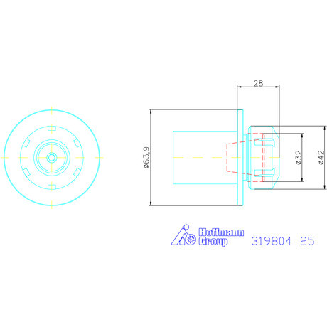 Ews Varia szorítópatronos befogó VARIA VX4 25