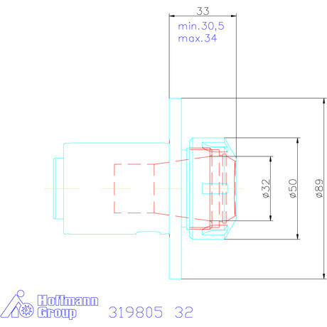 Ews ER szorítópatronos befogó VARIA 32