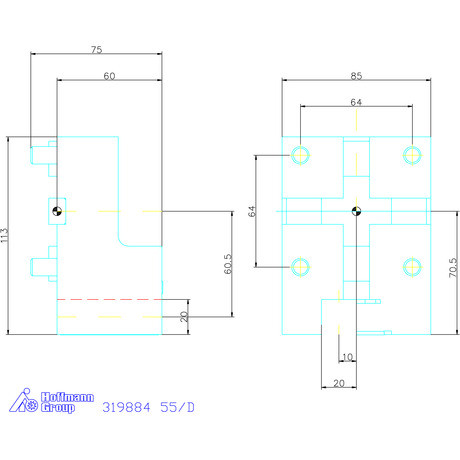 Garant Eco BMT hosszanti befogó 55/D