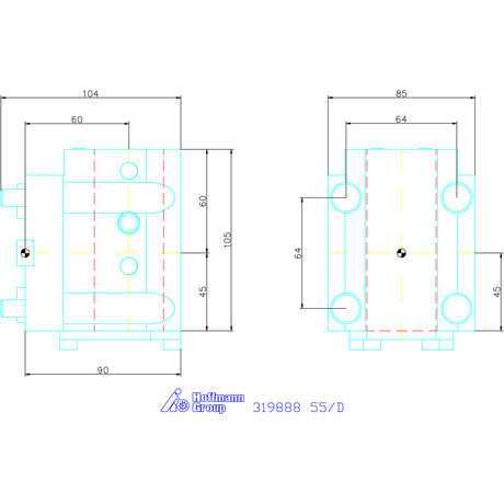 Garant BMT furatkés tartó 55/D