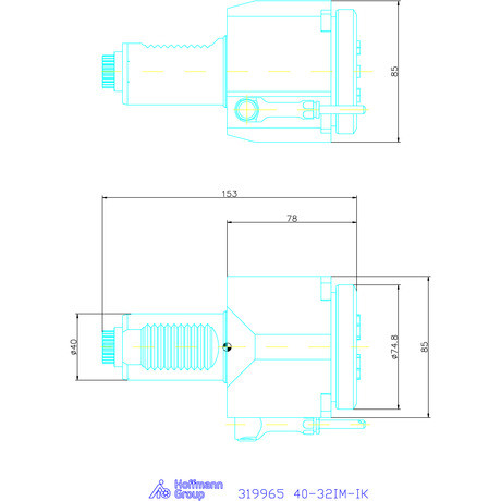 Garant Meghajtott szerszám, axiális 40-32IM-IK