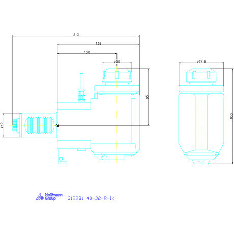 Garant Meghajtott szerszám, radiális 40-32-R-IK