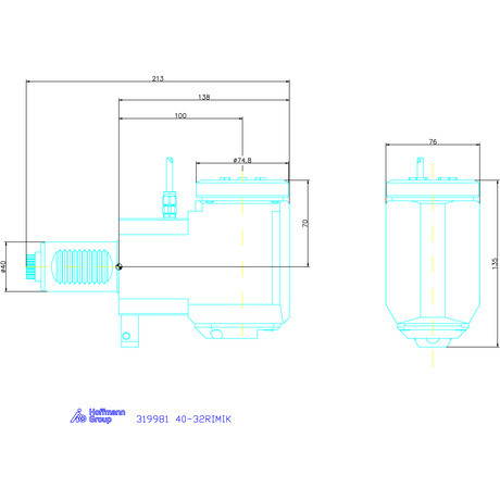Garant Meghajtott szerszám, radiális 40-32RIMIK