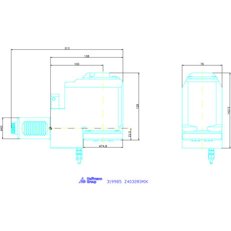 Garant Meghajtott szerszám, radiális Visszahúzott Z4032RIMIK