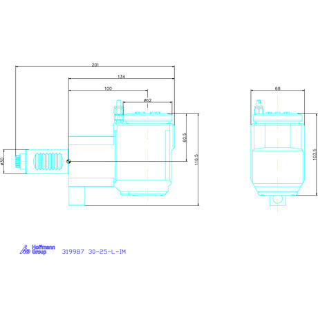 Garant Meghajtott szerszám, radiális 30-25-L-IM