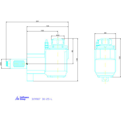 Garant Meghajtott szerszám, radiális 30-25-L