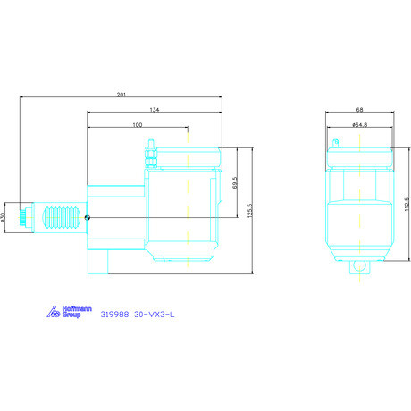 Garant Meghajtott szerszám, radiális 30-VX3-L