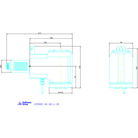 Garant Meghajtott szerszám, radiális 40-32-L-IM