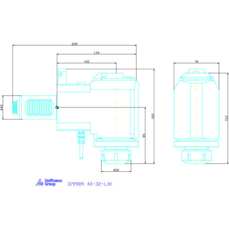 Garant Meghajtott szerszám, radiális 40-32-LIK