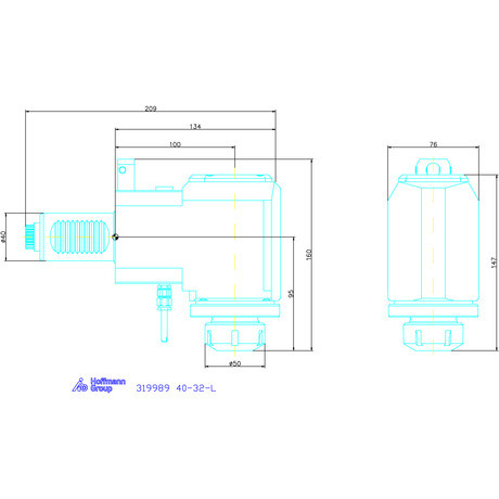 Garant Meghajtott szerszám, radiális 40-32-L