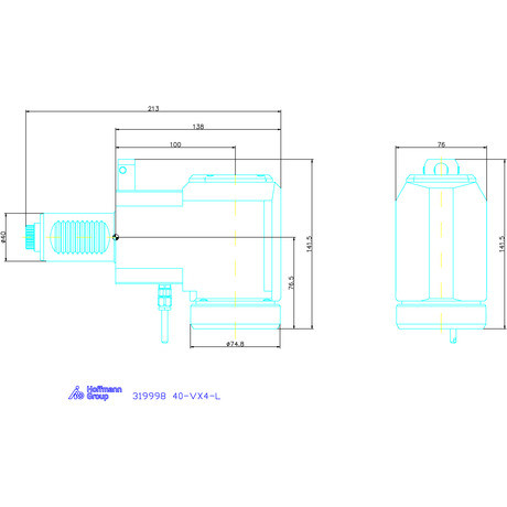 Garant Meghajtott szerszám, radiális 40-VX4-L