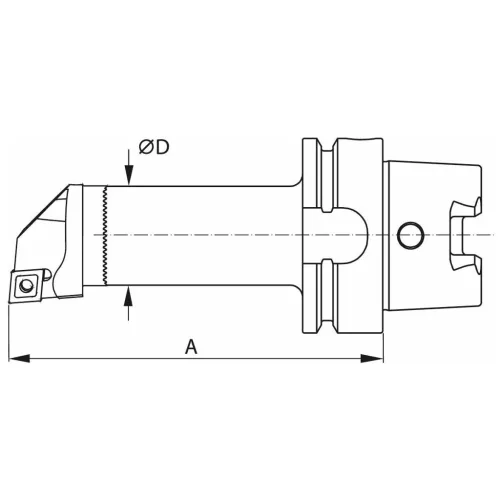 Swisstools Furatkés szár 63/32-125 mm