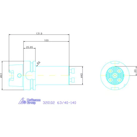 Swisstools Furatkés szár 63/40-140 mm