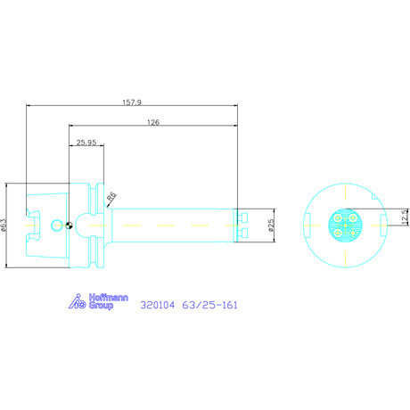 Swisstools Furatkés szár rezgéscsillapított 63/25-161 mm