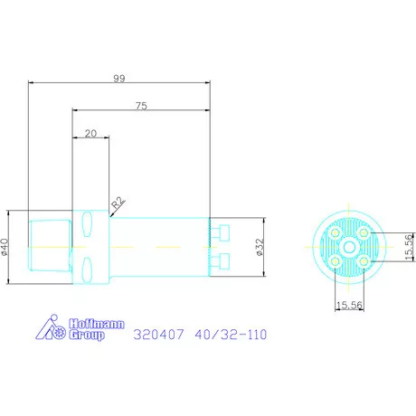 Swisstools Furatkés szár 40/32-110 mm