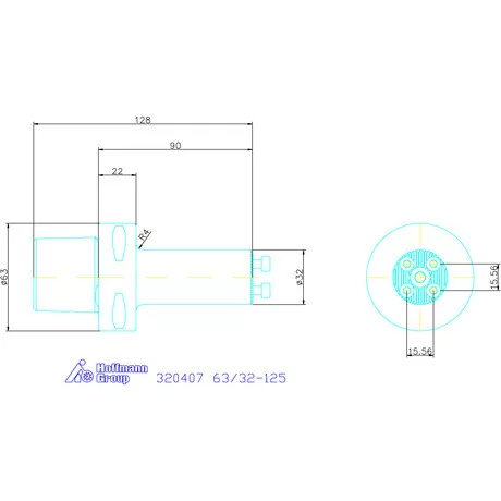 Swisstools Furatkés szár 63/32-125 mm