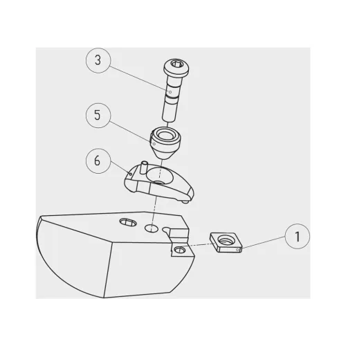 Swisstools Szorítócsavar, 3. sz. P06