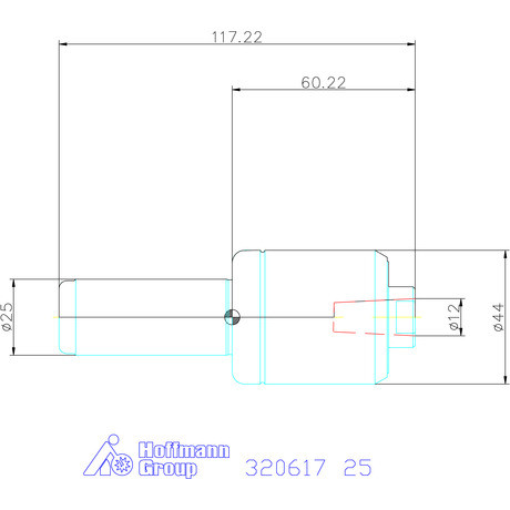 Garant Forgócsúcs cserélhető betéthez 25