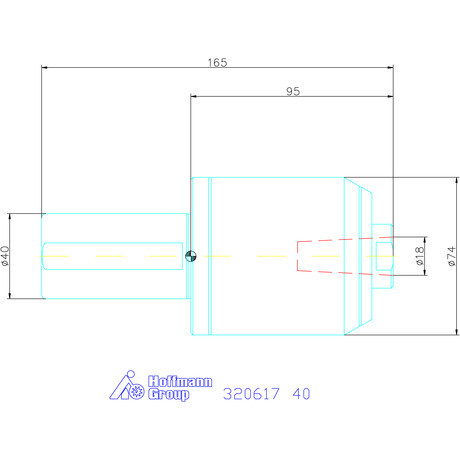 Garant Forgócsúcs cserélhető betéthez 40