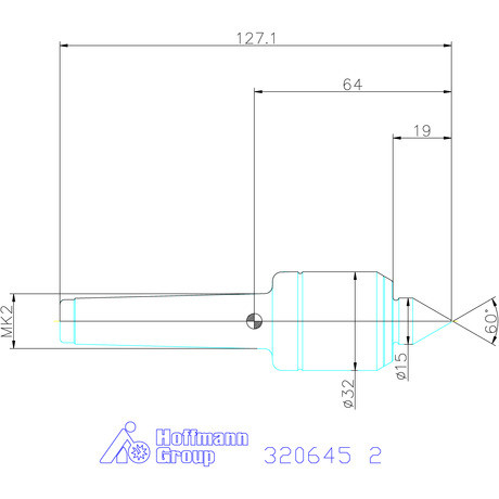 Garant Forgócsúcs 60° 2
