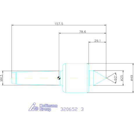 Holex Könnyített kivitelű forgócsúcs 3
