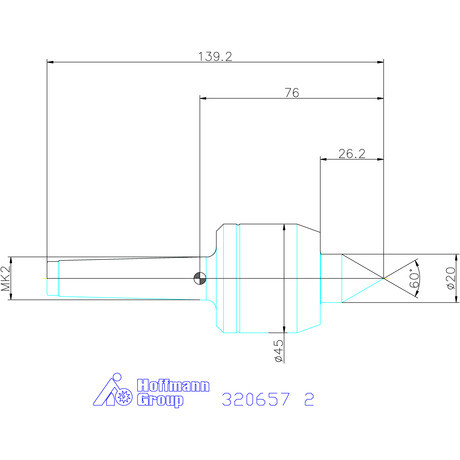 Garant Forgócsúcs 60° 2
