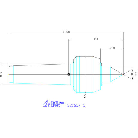 Garant Forgócsúcs 60° 5