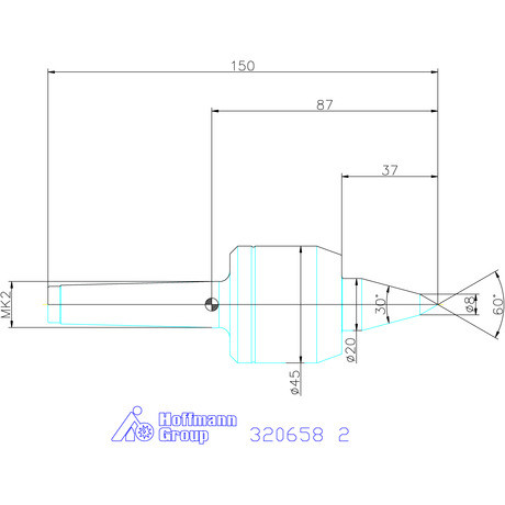 Garant Forgócsúcs 60° / 30° 2
