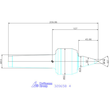 Garant Forgócsúcs 60° / 30° 4