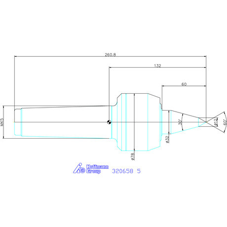 Garant Forgócsúcs 60° / 30° 5