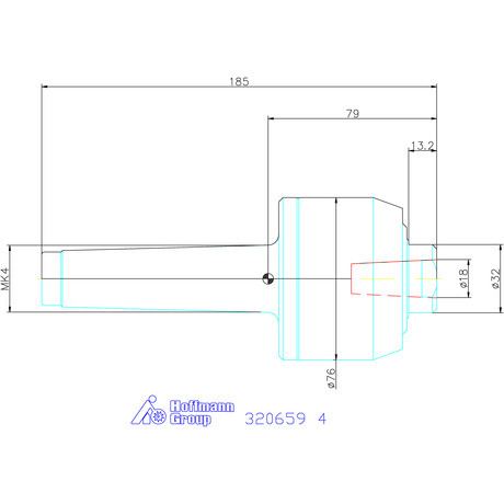 Garant Forgócsúcs cserélhető betétekhez 4