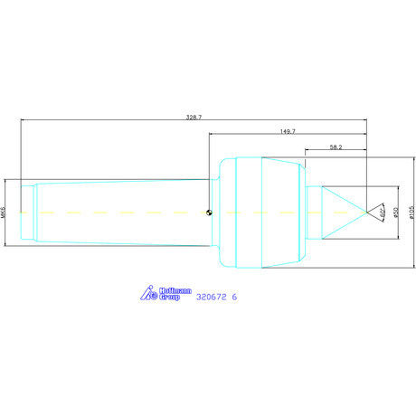 Holex Forgócsúcs 60° 6