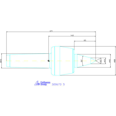 Holex Forgócsúcs 60° / 30° 5