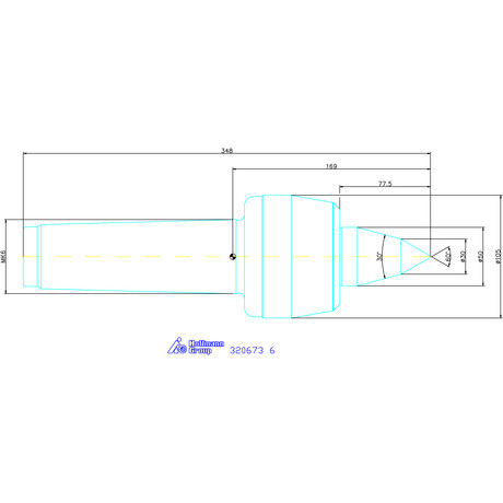 Holex Forgócsúcs 60° / 30° 6