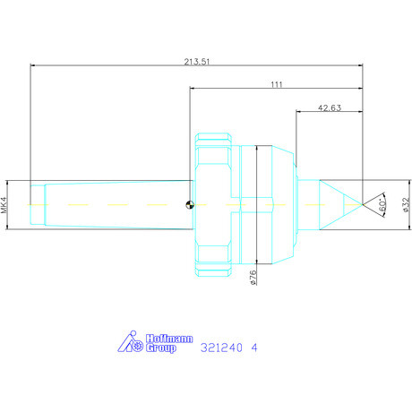 Garant Forgócsúcs keményfém betéttel és kiszerelő anyával 4
