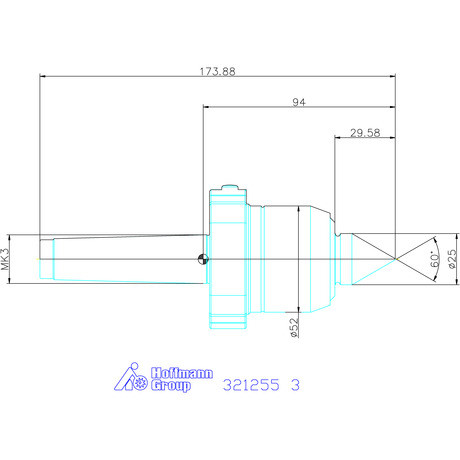 Garant Forgócsúcs 60° 3