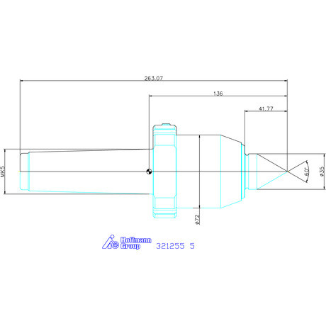 Garant Forgócsúcs 60° 5
